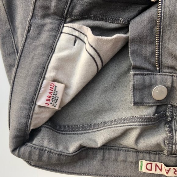 J BRAND Super Skinny Gotham Stretch Jeans - Picture 5 of 7